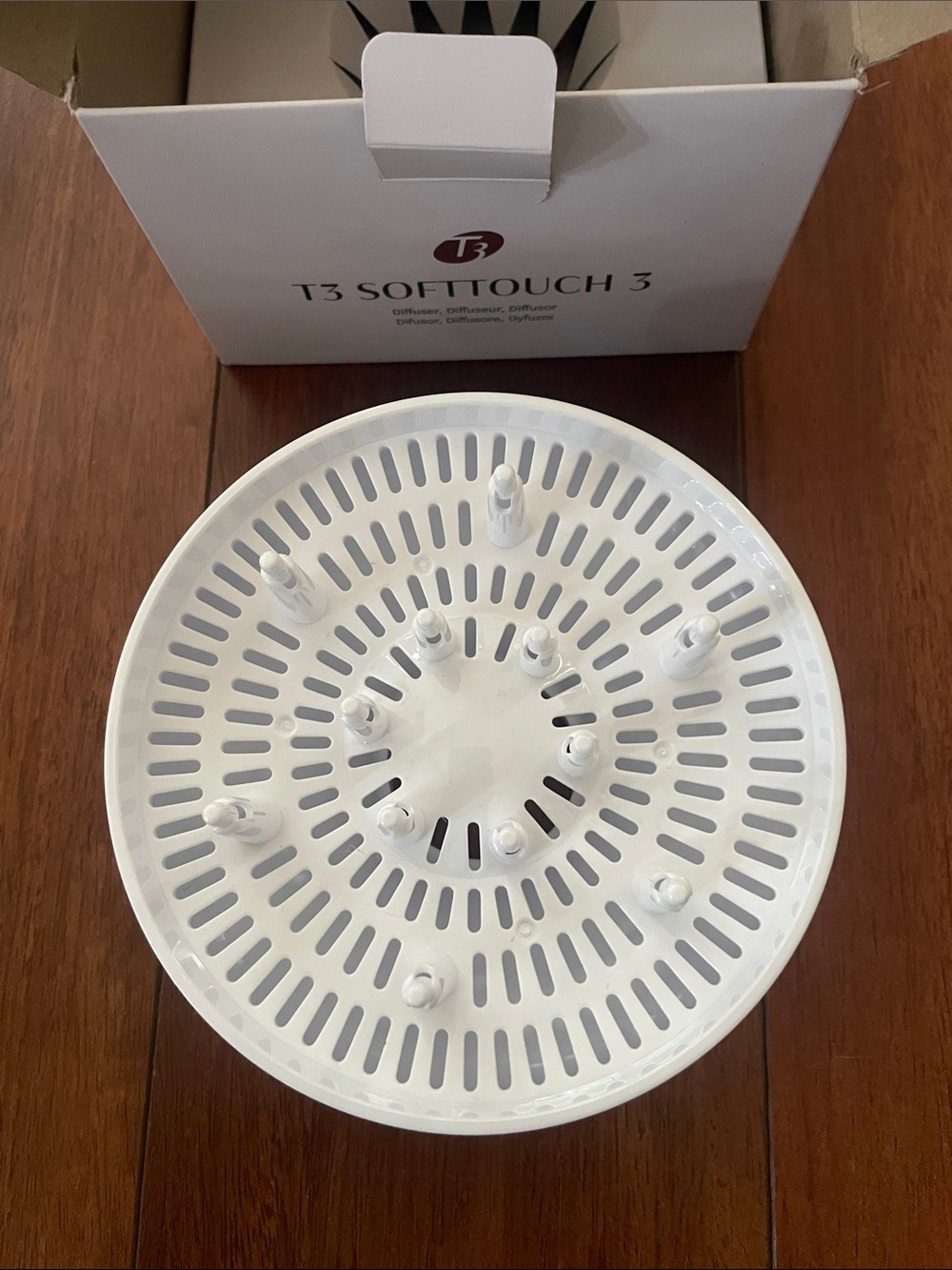 T3 SoftTouch 3 Diffuser NIB for dryers: AireLuxe, Featherweight Stylemax & 3i